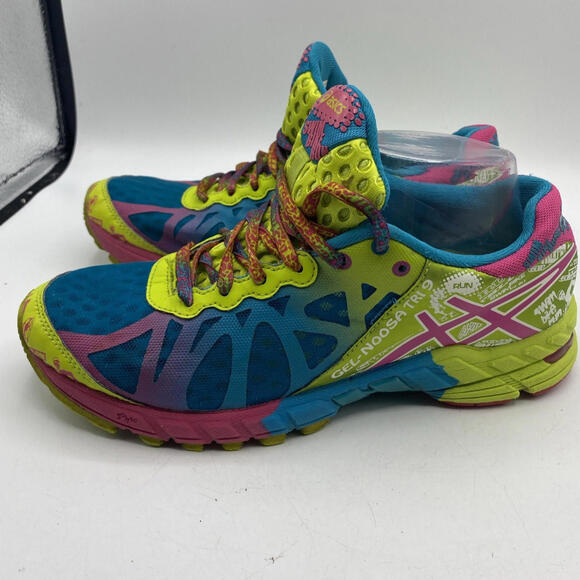Womens Asics Gel-Noosa Tri 9 Running Shoes Size 7 Sneakers T458N Low Top Mesh - Picture 1 of 9